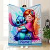 Lilo Stitch Blanket Suitable All Seasons Soft Comfortable Sofa Office Home Blanket Holiday Birthday Gift Blanket Soft Comfortable Home Deco Blanket