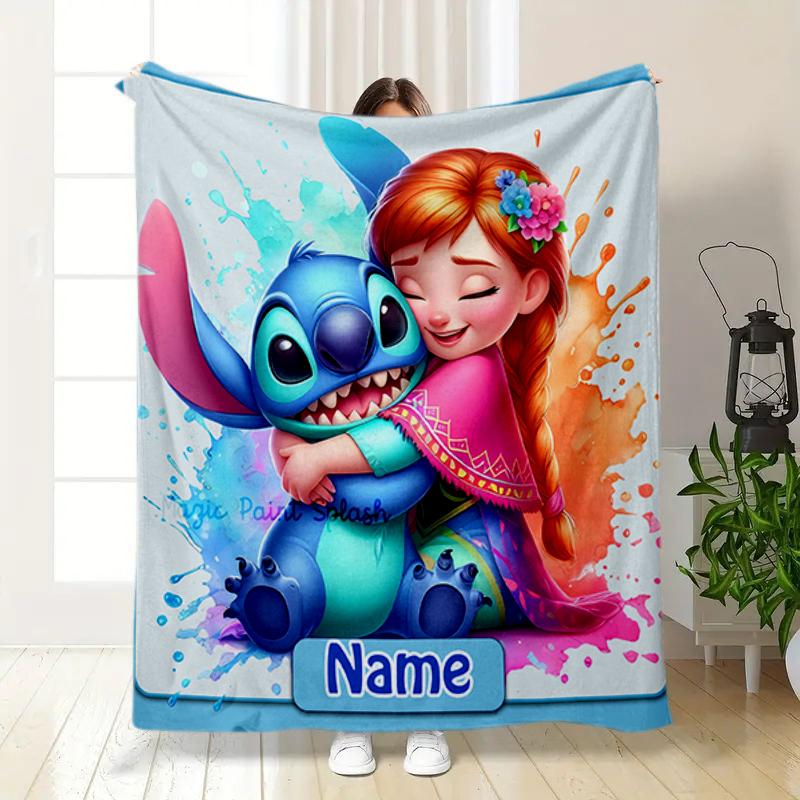 Lilo Stitch Blanket Suitable All Seasons Soft Comfortable Sofa Office Home Blanket Holiday Birthday Gift Blanket Soft Comfortable Home Deco Blanket