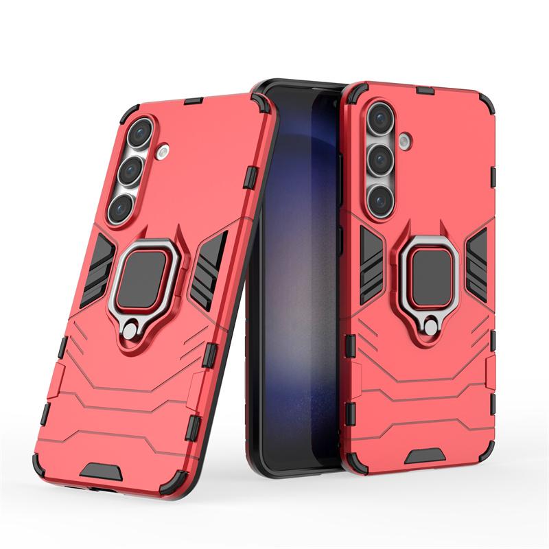 For Samsung Galaxy S25 Case For Samsung S25 S24 S23 Ultra Plus FE Cover Shockproof Ring Magnetic Holder Fundas Samsung S25 Plus