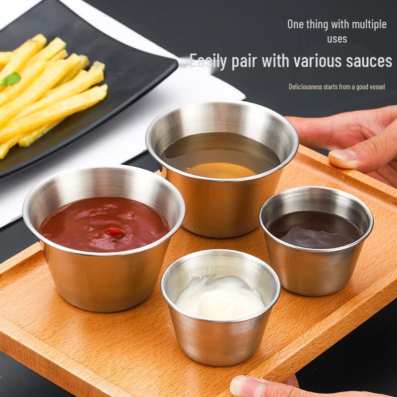 Zhishi 304 Stainless Steel Dipping Sauce Cup