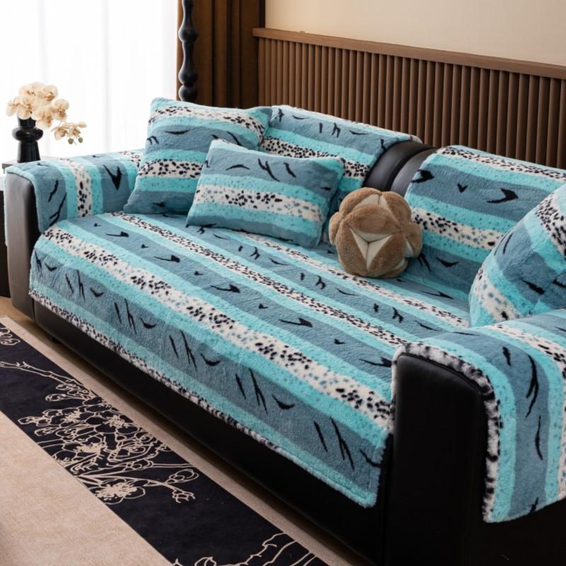 

Living Home Нескользящие подушки для дивана в этническом стиле Чехлы для дивана Зимние чехлы для дивана в стиле «Богемия» Флисовые теплые коврики для дивана Кемпинговый коврик 70X70