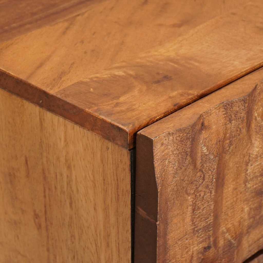 Nightstand Brown 50 x 33 x 60 cm Solid Mango Wood