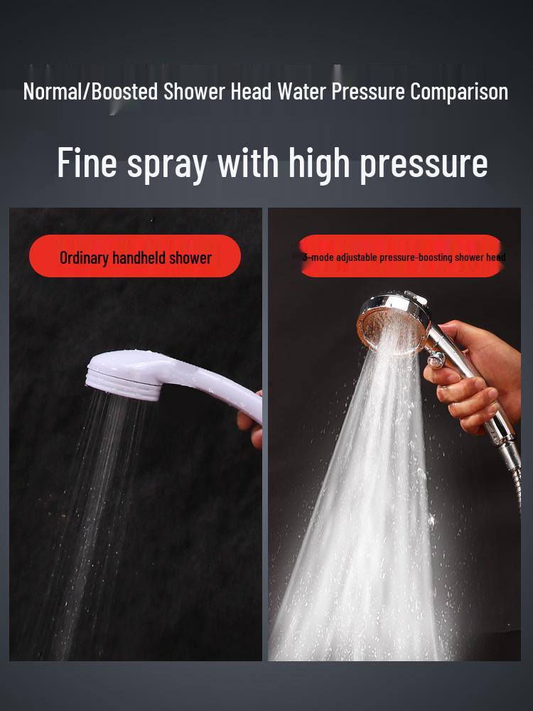 Portable Rechargeable Electric Shower Head for Dorms, Rentals, Outdoors