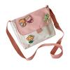 Nyeste kvinner Lovely Retro Stor kapasitet Slitesterk Canvas Crossbody Bag Skulderpose