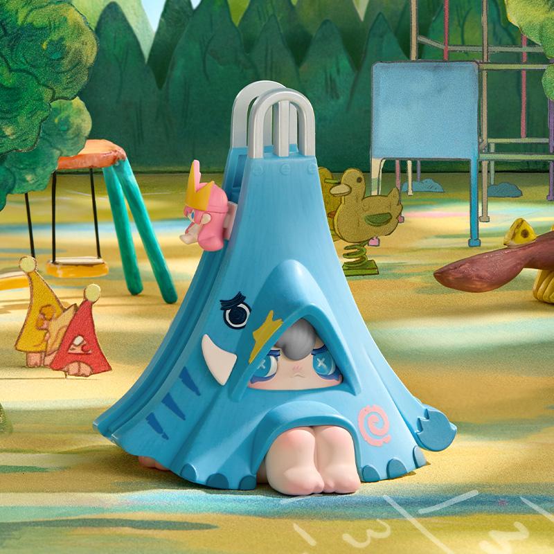 POP MART 1001MOONS Where’s the Elephant Slide Series Figures Blind Box