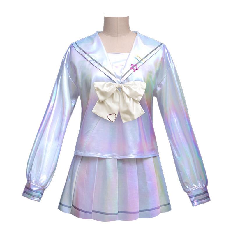 Girl Halloween Needy Overdose Rain Game Character Role Playing Uniforms Costume