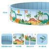 Bunmery No Inflation Water Home Ball Pool with Dog Kids' Pool, Required, Foldable, 9045cm, Play, Drain, Friendly, Indoor/Veranda/Garden