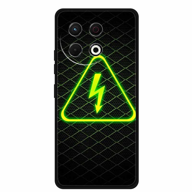 Für Tecno Spark 30 Pro 4G Hülle Spark30 Pro Hülle Schwarzes Silikon Weiche Rückseite Hülle Für Tecno Spark 30 Pro Handyhülle 30Pro Tasche