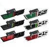 JIYQ3 VRS Logo Car Front Grille Emblem Metal Badge Decoration for Skoda Octavia Rs Fabia Rapid Superb Kodiaq Yeti Citigo Vision Kodiak