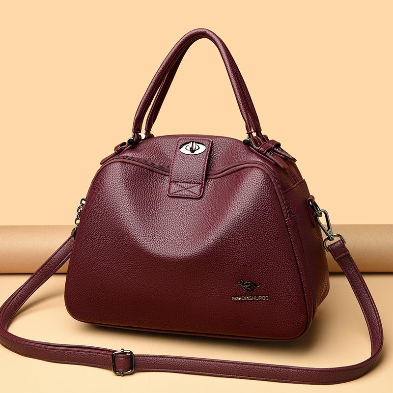 High-end Ladies' Handbag Mom's Bag Large-capacity Single-shoulder Crossbody Bag