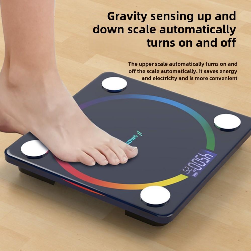 Intelligent Fat Measurement Simple Weight Scale Weighing Household Portable Charging Body Fat Scale
