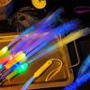 5Pcs/set Glow Stick Glow Fiber Stick Luminous Sticks Party Night Light Props Christmas Wedding Party Gift Glow In the Dark Light
