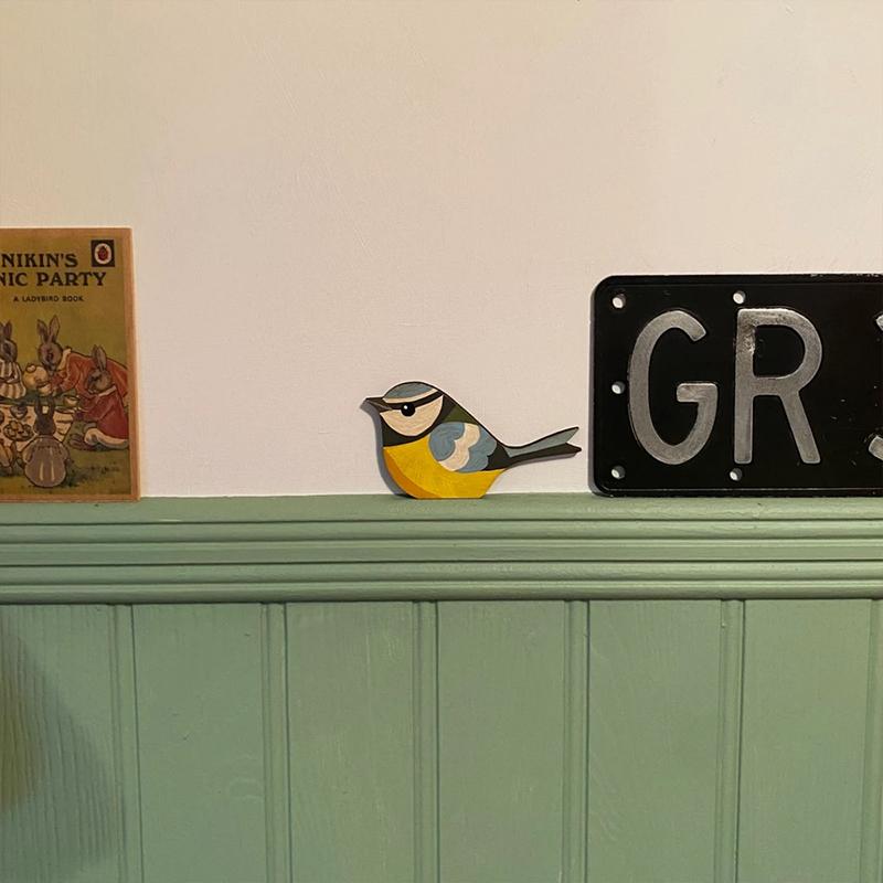 1 pár dřevěných rustikálních ptáčků nástěnné dekorace do obývacího pokoje barevné létající ptáky dekorace roztomilé domácí dekorace obrazy