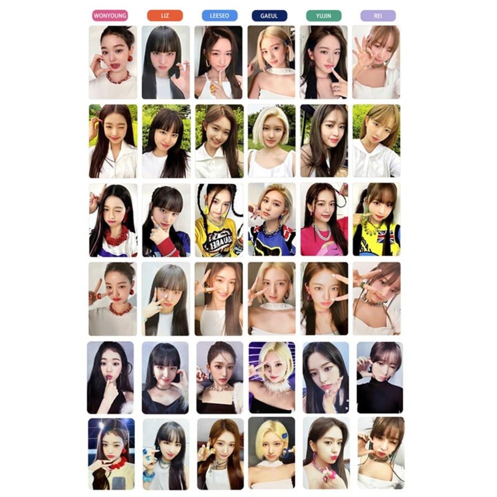 IVE Goods IVE After Like 36 Photocards Wonyoung Gaeul Eugene Liz Ray, 1. Wonyoung A, 1 Each