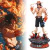 One Piece Ace Pvc Toy Doll Model Desktop Decoration Children Christmas Gift