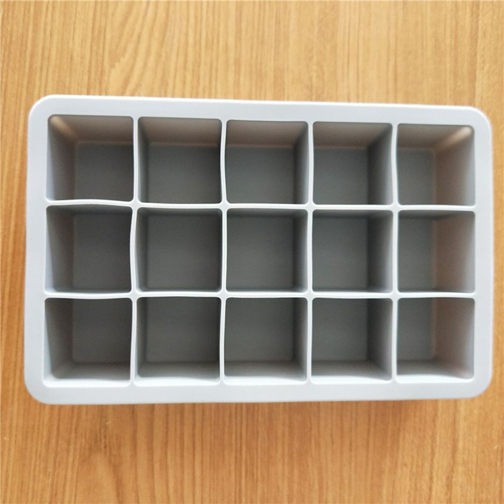 New 15 Cells DIY Maker Silicone Ice Cube Maker Chocolate Mold Ice Blocks Maker Ice Cube Trays Molds