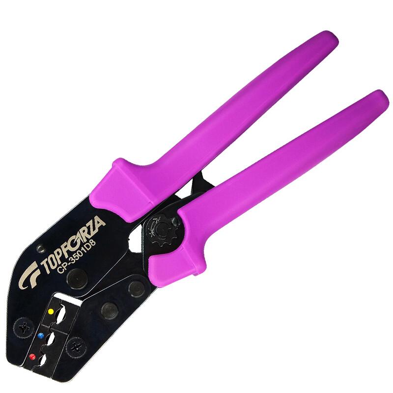 TOPFORZA CP-3501D8 Insulated Terminal Crimping Pliers