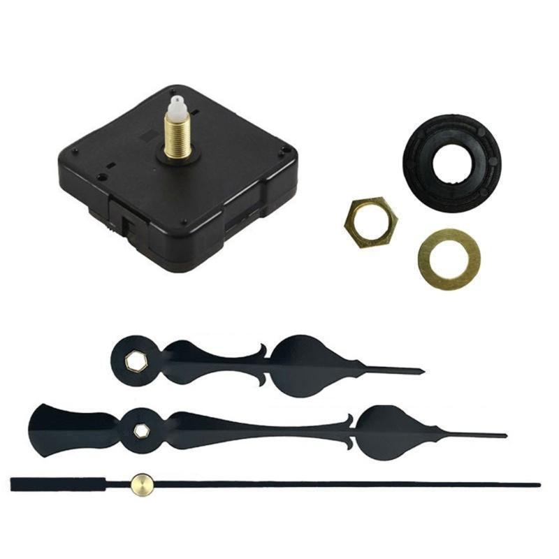 Reliable Quartzs Clock Mechanism Movement Replacement Set Includes Hands And Hardware Part For Easily Home Decoration