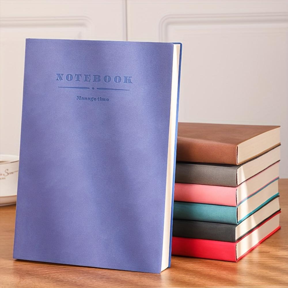 Soft Cover Agenda Notepad Thickened Daily Planner Simple Meeting Record Handbook  Business Meetings