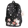 Schoolbag High value transparent two-dimensional pain bag Girls Mori backpack Backpack Lightweight campus junior high school student schoolbag
