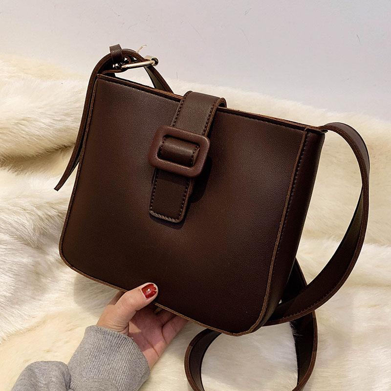 Retro Messenger Bag Nové Dámské Tašky přes rameno s širokým popruhem Podpažní tašky Vysoce kvalitní Tašky přes rameno Dojížděcí tašky