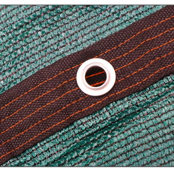 Dark Green Shading Net Thickened and Encrypted Sunscreen Awning Balcony Anti Peeping Nets Garden Fence Blocking Cloth Construction Site Dust Cover