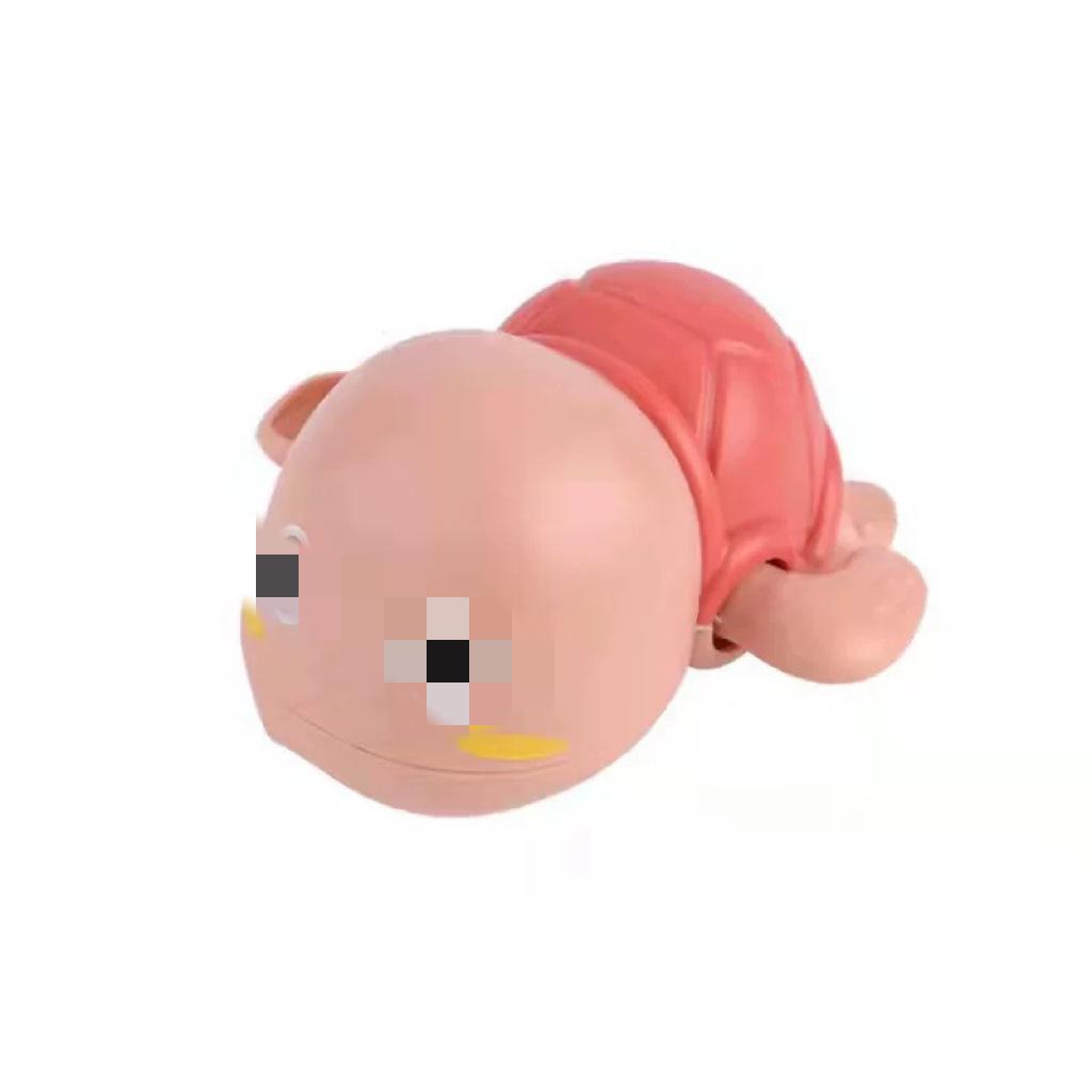 Wind-Up Baby Bath Toy Set: Duck, Dolphin, & Turtle