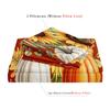 3pcs Autumn Pumpkin sunflowers Rustic Field Leaf Theme Duvet Cover SetThanksgiving Season Christmas Easter Autumn Gifts