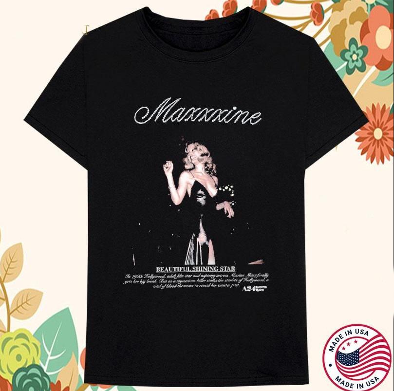 

MaXXXine Beautiful Shining Star T-shirt, size S-4XL 3XL