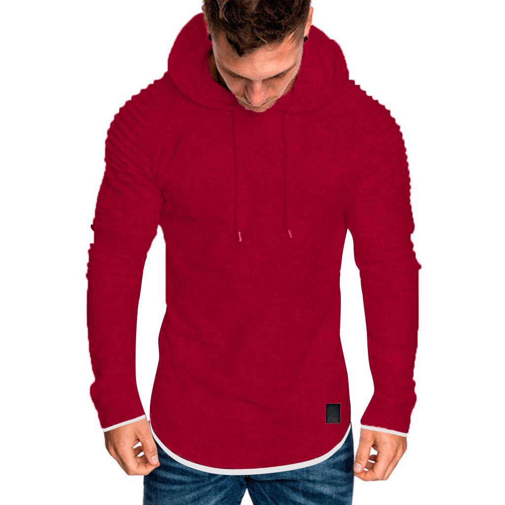Men‘s Long Sleeve Winter Casual Sweatshirt Hoodies Top Blouse Tracksuits