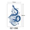 Herbal Tattoo Stickers, Juice Tattoo Stickers, Semi-Permanent English Letter Tattoo Stickers Tattoo