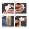 String Winder Thread Card Embroidery Plastic Thread Bobbins Floss for Manual Storage Holder Winding Stitches Wound