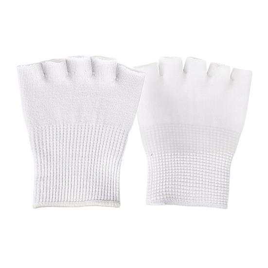 1 Pair Half Palm Gel Five-toe Socks Women Invisible Non-Slip