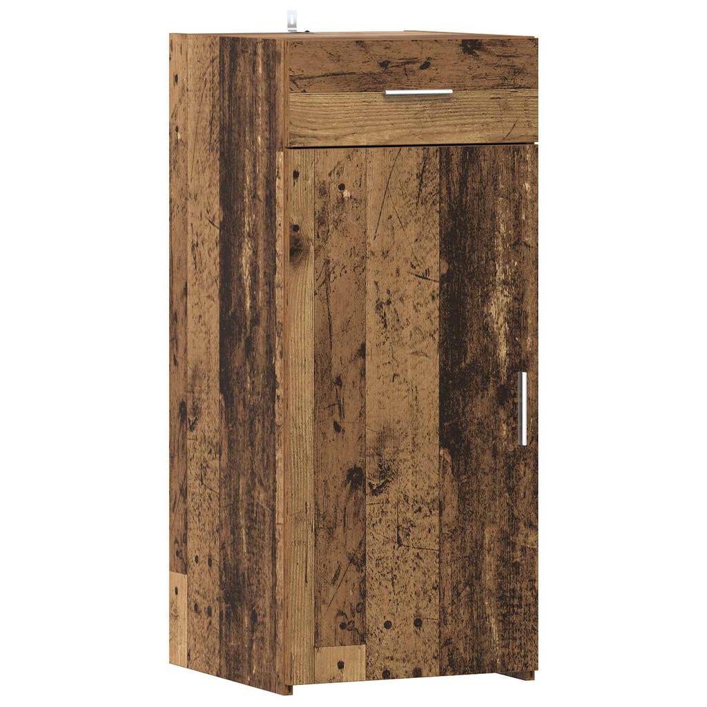 Storage Cabinet Reclaimed Wood Style 40 x 42.5 x 93 cm Engineered Wood
