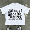 Classic Y2K Gothic Style T-shirt Print Oversized T Shirt High Street Shirts Gothic Round Neck Cotton Tops Mens Women T Shirt