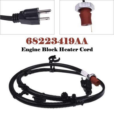 Kabel ohřívače bloku motoru 68223419AA pro Dodge Ram 2500 3500 2013-2018