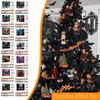 2D Plane Blindbox Airplane Box 24-day Countdown Calendar Horror Character Halloween Blindbox Christmas Tree Dress Up Holiday Ornaments