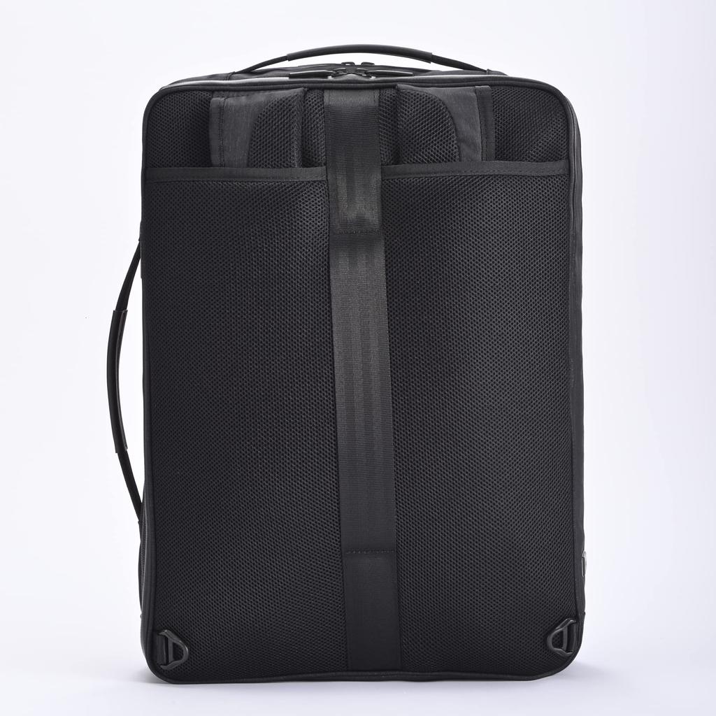 Ace Gene Gadgetable Heather Business Backpack, Fits 15.6-inch PCs, Water-Resistant Heather Grain, Compatible with Laptops, Model 62983, Men's, Black