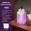 Anti Mosquito Mosquito Killer Lamp USB Rechargeable Bug Zapper Trap Lamp  Backyard Terrace Camping