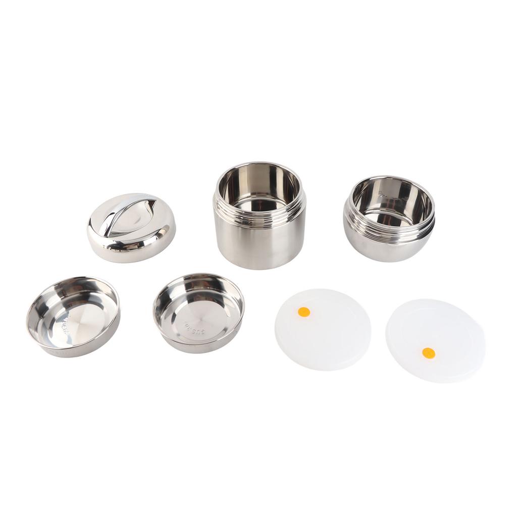 1.5L Thermal Food Containe Stainless Steel Multi Layer Spill Proof Insulated Lunch Containers with Sealing Cover for