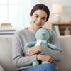Knitted Bear Soothing Doll Soft Sleeping Toy Sleeping Mate Cartoon Stuffed Bear  Room Decor