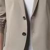 Men's Solid Color Suit Jacket - 2024 Early Spring Casual Business Style