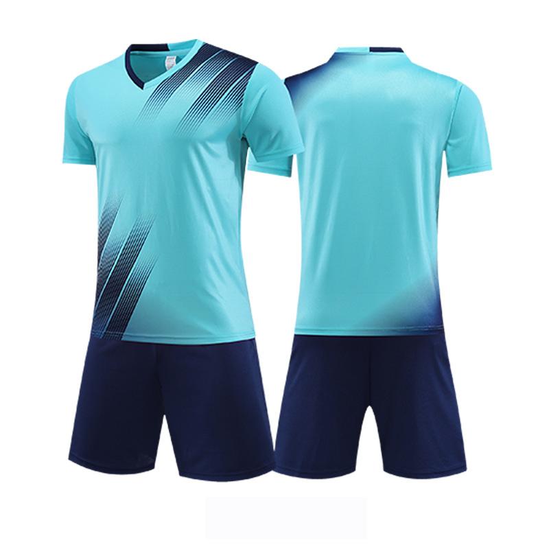 Football Jersey Kids Men Professional Quick-Drying T-Shirt for Sport Trainning Uniforms 100% Polyester Football Suits