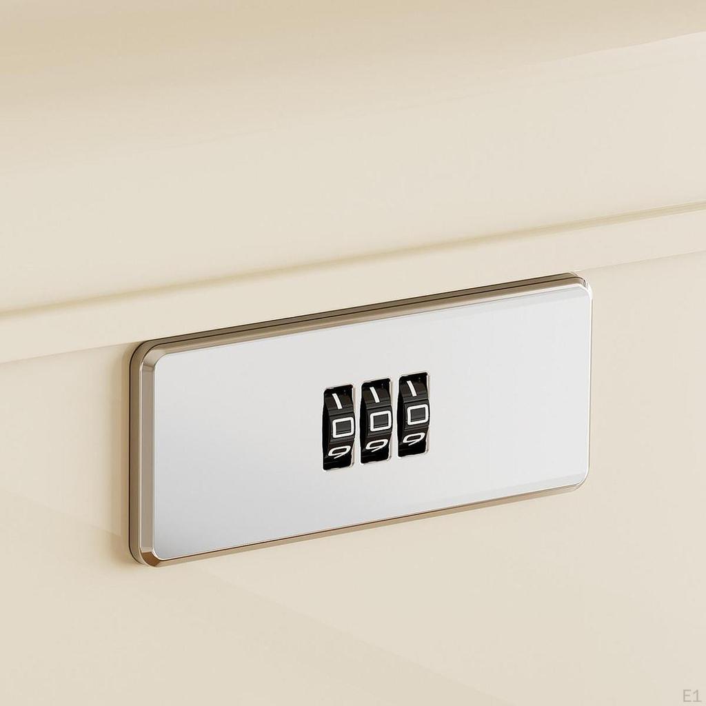 Contenitore Bin Cassa con Serratura Conveniente Elegante Versatile con Serratura per Ufficio