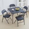 KAIHAOWIN Pipe Folding Meeting Conference Folding Living Folding Space No Assembly Event Dining 1 Leg Chair, Chair, Chair, Chair, Chair, Chair,