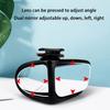 Car rearview mirror auxiliary small mirror for large blind spot reversing mirror 360 degree wide-angle mirror