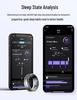 QRING R06 Smart Ring: Sleep, Stress, and Blood Oxygen Monitor with Sport Charging Case.