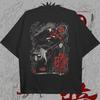 Naruto Madara Uchiha Oversized Tshirt Men Women Cotton Casual Top Summer Manga Graphic Loose Streetwear Cosplay Y2k Clothes