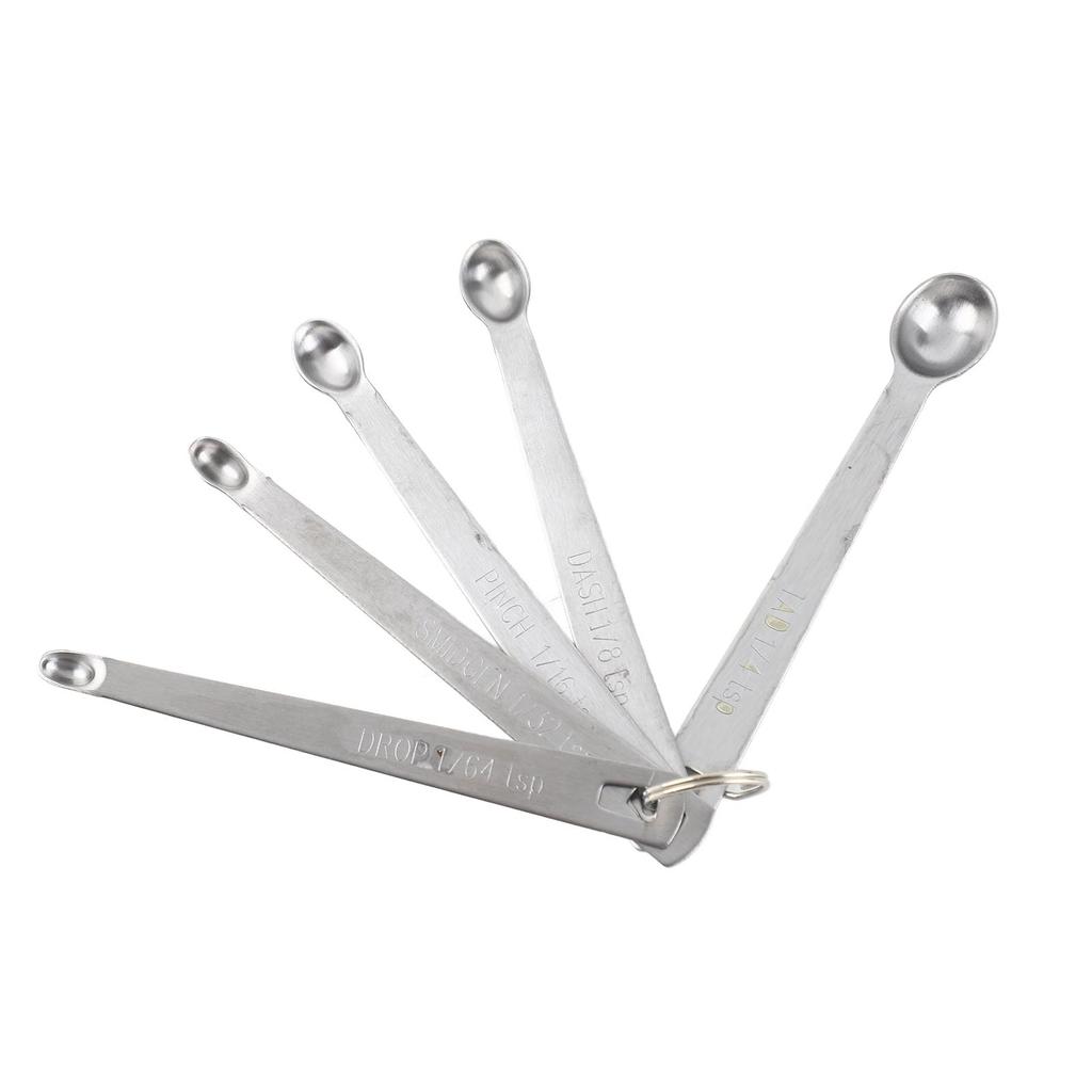 Mini Measuring Spoon Set Kitchen Seasoning Measuring Spoon Five Piece Set Combination Stainless Steel Measuring Spoon 5