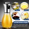 Oil Sprayer for Cooking, 200ML Olive Oil Sprayer Mister, Stainless Steel Oil Spray Bottle,Portable Oil Spritzer Kitchen Gadgets
